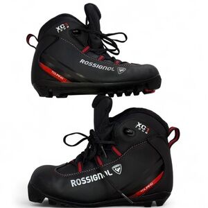 Rossignol Kids Black and Red Snow Boots